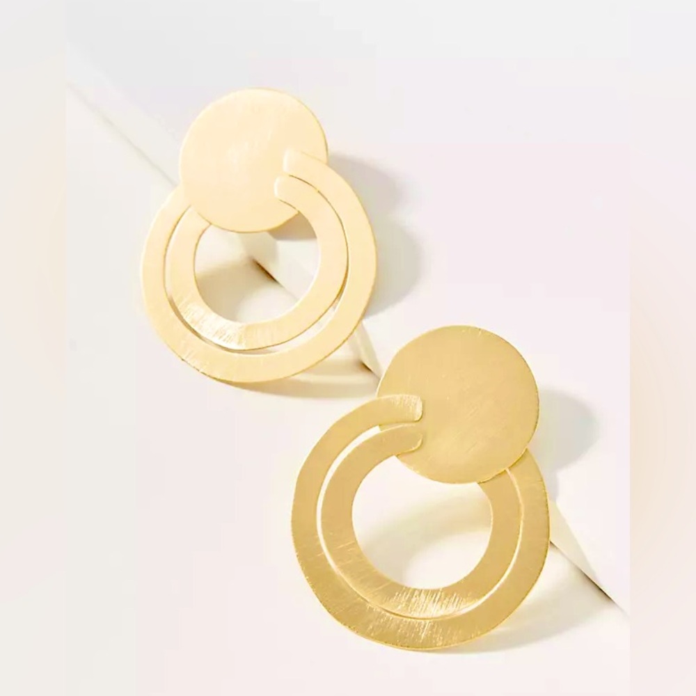 Anthropologie Solar Orbit Earrings